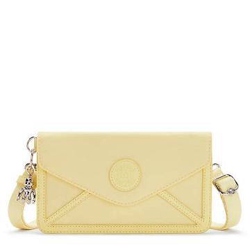 Kipling New Lelio Crossbody Bags Soft Yellow | AU 1204HA